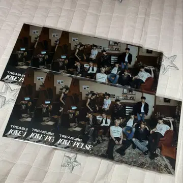 TREASURE LOVE PULSE 시리얼 6장 미사용