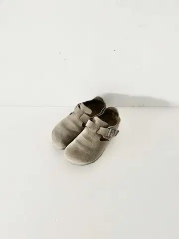 BIRKENSTOCK London 스웨이드 가죽 토프 사이즈 39
