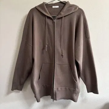 Style deli 니트 브라운 후드티