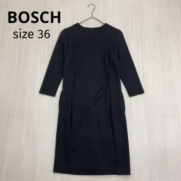 BOSCH 보쉬 울 원피스 포멀 블랙 일본제