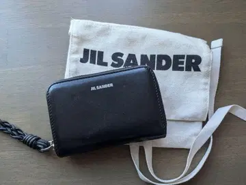JIL SANDER 블랙 코인 케이스