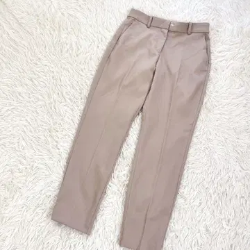 H&M 에이치앤엠 센터 프레스 테이퍼드 팬츠 슬랙스 롱 레그 효과