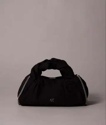 CK 캘빈클라인 블랙 핸드백 체인 스트랩