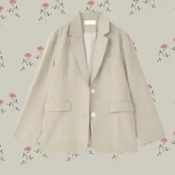 LA POMME petit 테일러드 자켓 베이지