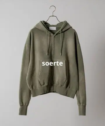 soerte 헤비 웨이트 더블 지퍼 후디 새상품급 상품 사이즈 2