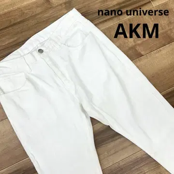AKM x nano universe 별주 화이트 데님 S