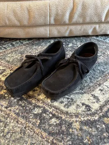 Clarks (클락스) 왈라비 / Wallabee 블랙 스웨이드