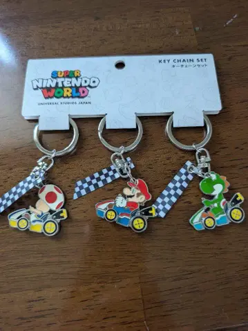 USJ 한정판 키체인 새상품 슈퍼 마리오 Nintendo