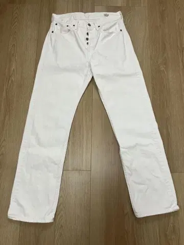 오어슬로우 화이트 데님 105