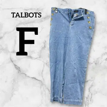 선착순 TALBOTS [ F ] 데님 라이트 블루 스트레이트 레그