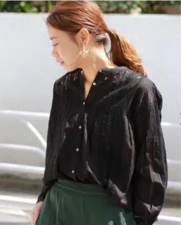 저널 스탠다드 리룸 워셔블 앤티크 레이스 블라우스