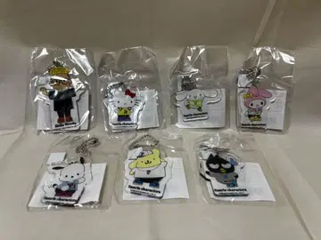 헬로 멘디 아크릴 키링 7개 세트