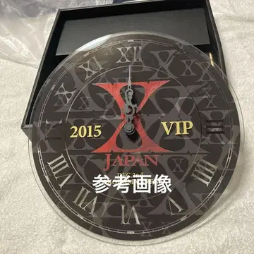 X JAPAN 2015 VIP 혜택 유리제 시계