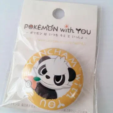 포켓몬 센터 캔뱃지 POKEMON with YOU 판초롱