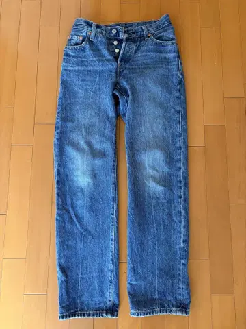 LEVIS WORN IN 리바이스 501 90s 데님 블루 데님