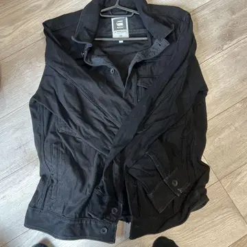 G-STAR RAW 블랙 데님 자켓 L 사이즈