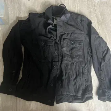 원가 40000엔 G-STAR RAW 블랙 데님 자켓 L 사이즈