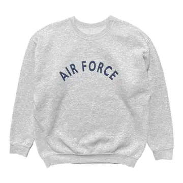 USA 구제 의류 에어포스 공군 밀리터리 맨투맨 트레이닝복 프린트