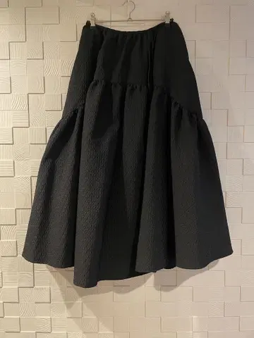 BLUELEA 자카드 스커트 BLACK 38 사이즈