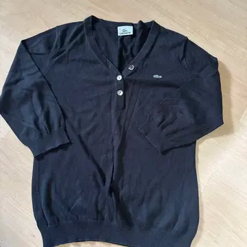 라코스테 Lacoste 코튼 니트 스웨터