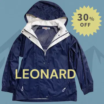 [컨디션 최상] LEONARD 레오나르 블루종 마운틴 파카 발수 가공