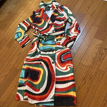 SHEIN 멀티 컬러 렌치 코트 L