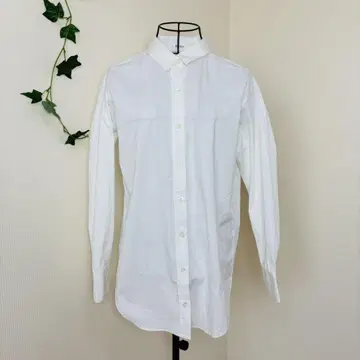 플라스테 Plst 오버 사이즈 블라우스 화이트 M