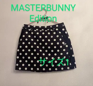 MASTERBUNNY 도트 무늬 스커트 사이즈 1