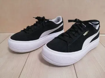 PUMA 푸마 스웨이드마유 블랙 23.0cm 새상품급