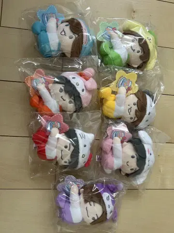 나니와단시 산리오 봉제 인형 세트