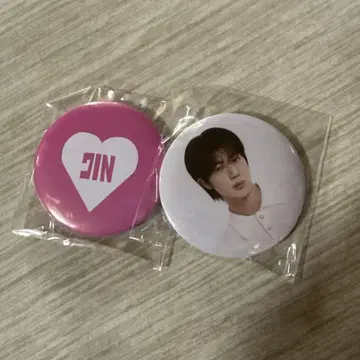 JIN runseokjin 캔뱃지 2개 세트