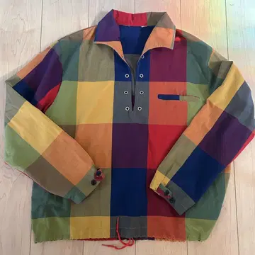 레어 Martin of California 70s 레이스업 셔츠