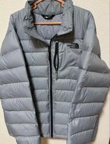 THE NORTH FACE 그레이 다운 자켓