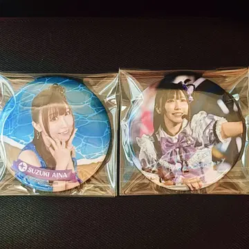 Aqours 스즈키 아이나 오하라 마리 다큐멘터리 영화 캔뱃지
