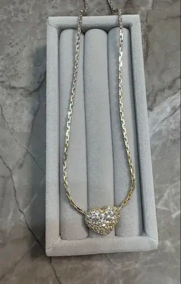 Swarovski 하트형 목걸이