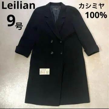 Leilian 캐시미어 100% 롱 코트, 체스터 코트