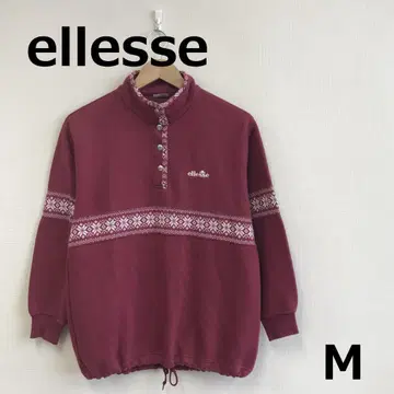 H0926B16 [ ellesse ] 하프 버튼 맨투맨