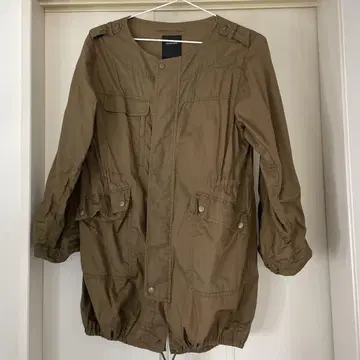 pas de calais 카키 밀리터리 자켓