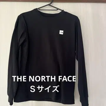 THE NORTH FACE 블랙 긴팔 T셔츠 S