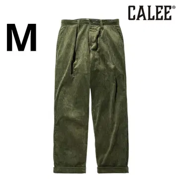 CALEE CORDUROY TUCK TROUSERS 코듀로이 팬츠