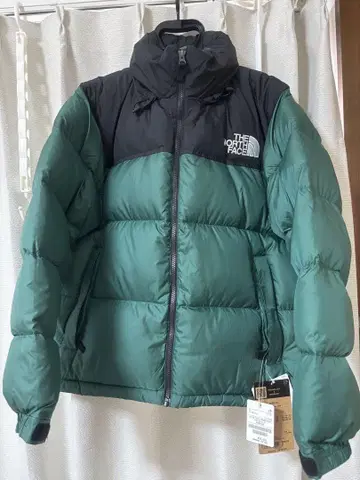 THE NORTH FACE 다운 자켓 M 그린/블랙