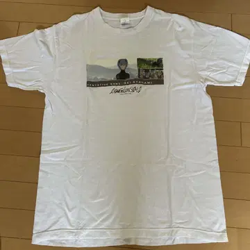 EVANGELION STORE 아야나미 레이 L T셔츠 에반게리온전