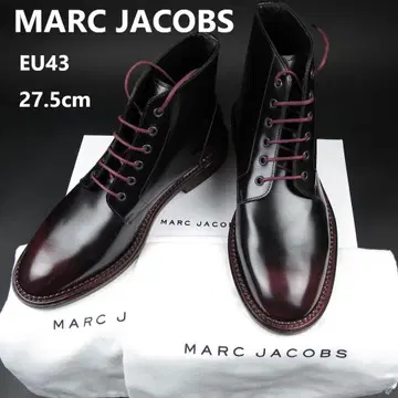 MARC JACOBS 소가죽 가죽 부츠 EU43 이탈리아제
