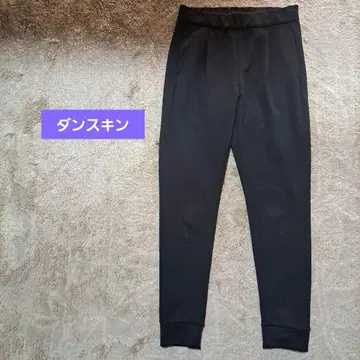 DANSKIN 블랙 조거 스웨트 팬츠 M 사이즈