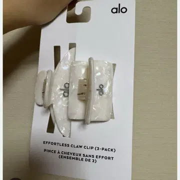 alo yoga 헤어 클립 아로 요가 미사용 새상품