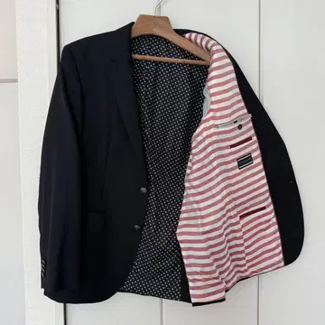 TOMMY HILFIGER 네이비 테일러드 자켓