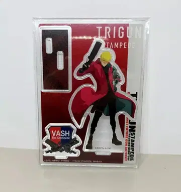 TRIGUN STAMPEDE 아크릴 피규어 스탠드 바슈