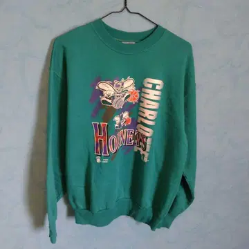 90s 미국산 NBA 호넷츠 맨투맨 트레이닝복 빈티지