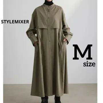 STYLEMIXER 스타일 미키서 레이어드 셔츠 원피스 M