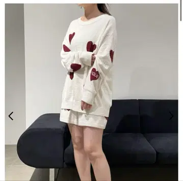 젤라피케 파자마 핫 스무디 하트 JQD 풀오버